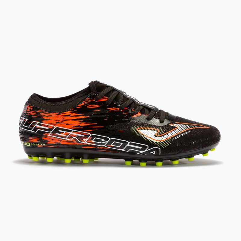 Vyriški futbolo bateliai Joma Super Copa AG black/coral 10