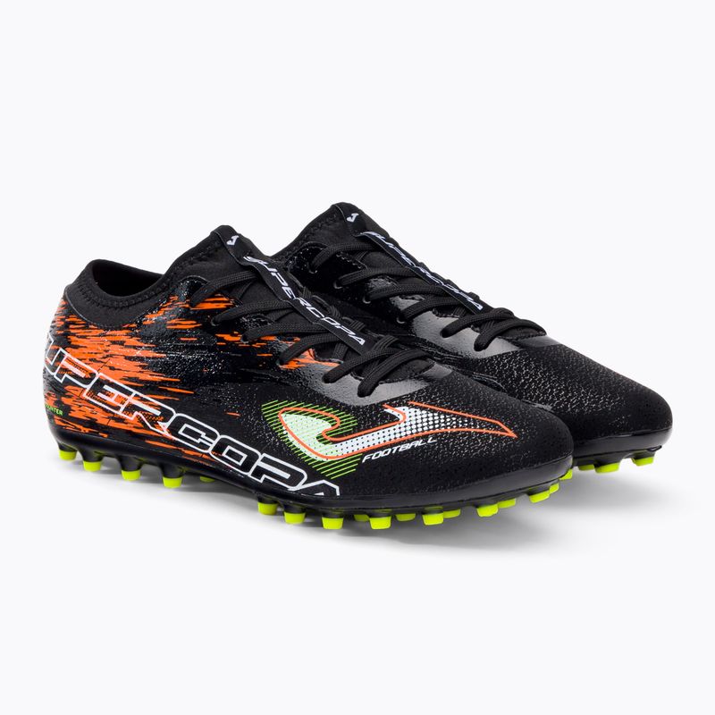Vyriški futbolo bateliai Joma Super Copa AG black/coral 4