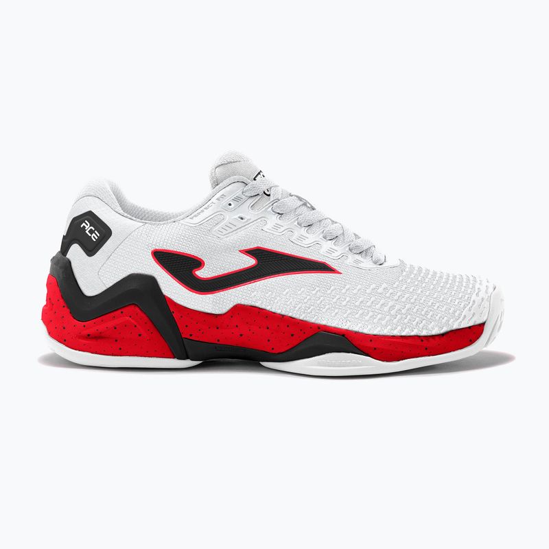 Joma T.Ace vyriški baltos ir raudonos spalvos teniso bateliai TACES2302T 9