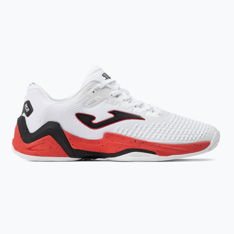 Joma T.Ace vyriški baltos ir raudonos spalvos teniso bateliai TACES2302T 2