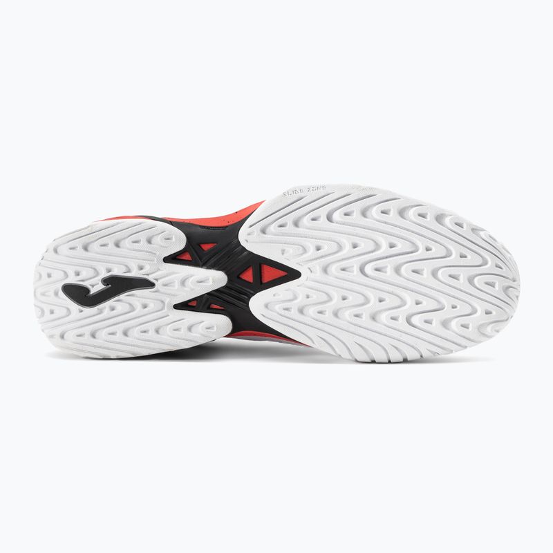 Joma T.Ace vyriški baltos ir raudonos spalvos teniso bateliai TACES2302T 5