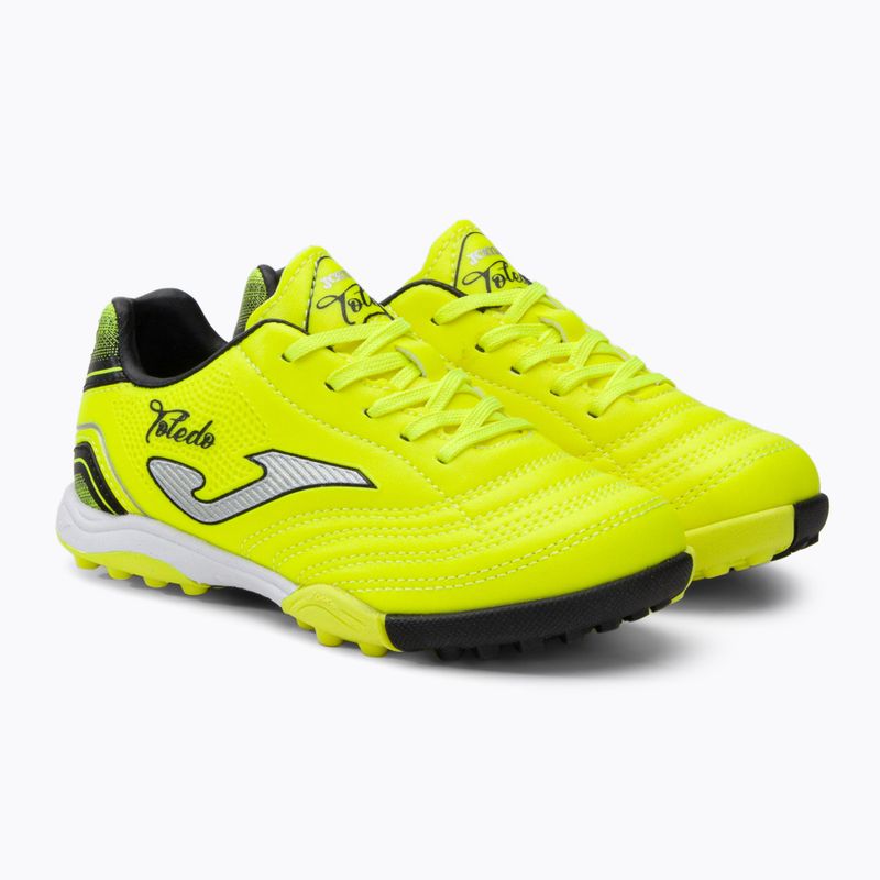 Vaikiški futbolo bateliai Joma Toledo TF lemon fluor/black 4