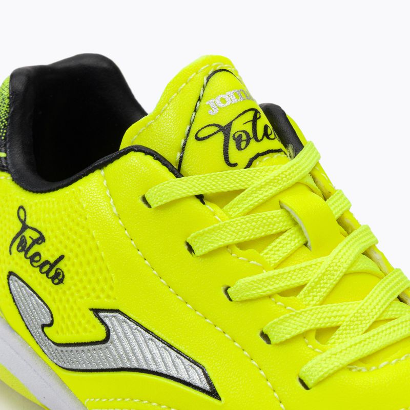 Vaikiški futbolo bateliai Joma Toledo TF lemon fluor/black 9