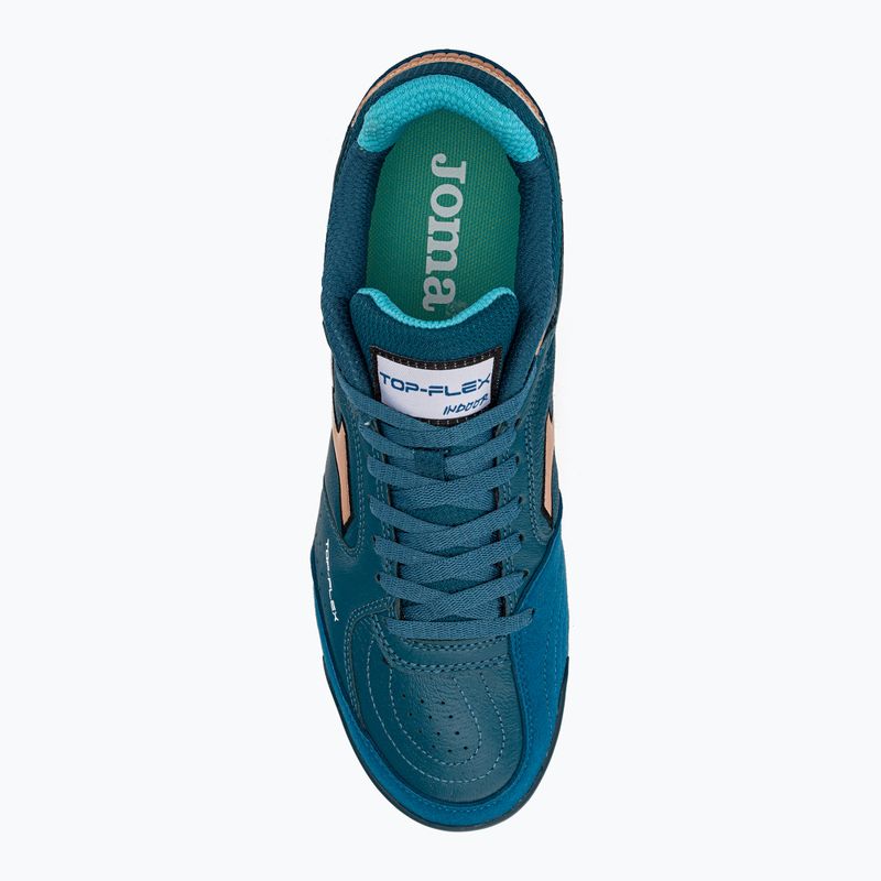 Vyriški futbolo bateliai Joma Top Flex IN petroleum/gold 6