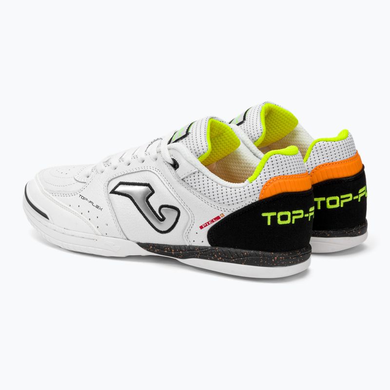 Vyriški futbolo bateliai Joma Top Flex IN white/black 3