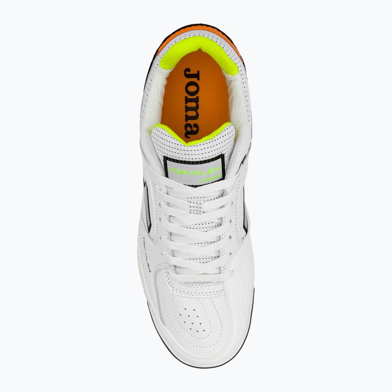 Vyriški futbolo bateliai Joma Top Flex IN white/black 6