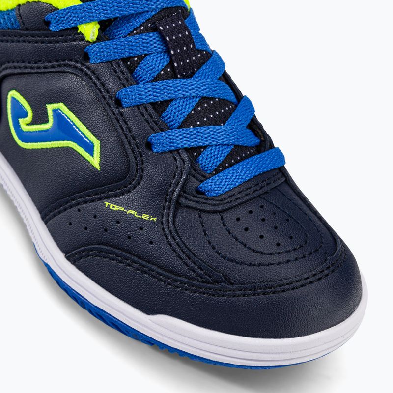 Vaikiški futbolo bateliai Joma Top Flex IN navy/yellow 7