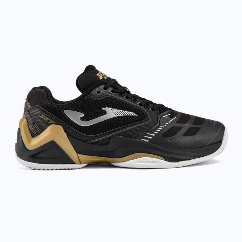 Joma T.Set Clay moteriški juodi teniso bateliai TSELS2301P 2