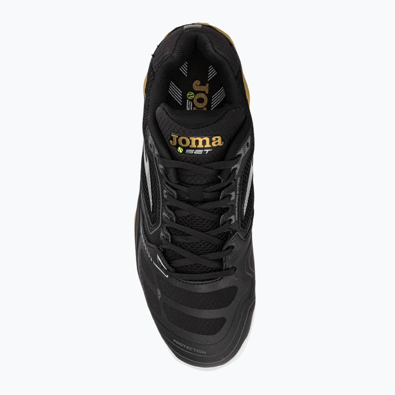 Joma T.Set Clay moteriški juodi teniso bateliai TSELS2301P 6