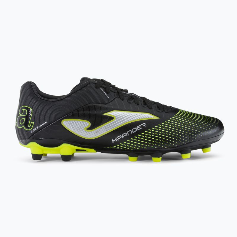 Vyriški futbolo bateliai Joma Xpander FG black/lemon fluor 2