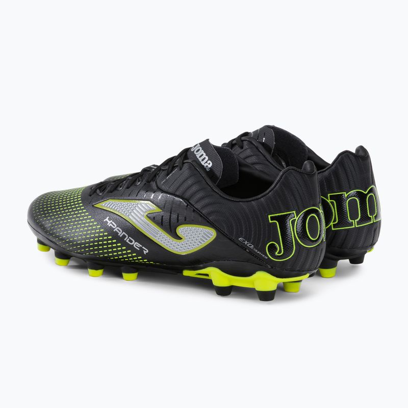 Vyriški futbolo bateliai Joma Xpander FG black/lemon fluor 3