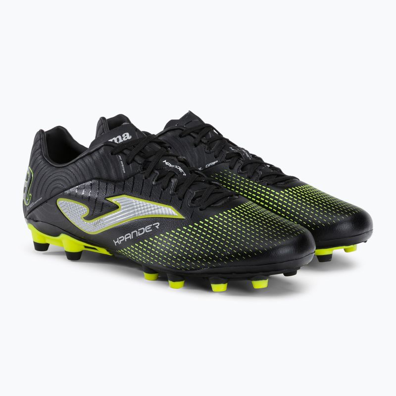 Vyriški futbolo bateliai Joma Xpander FG black/lemon fluor 4