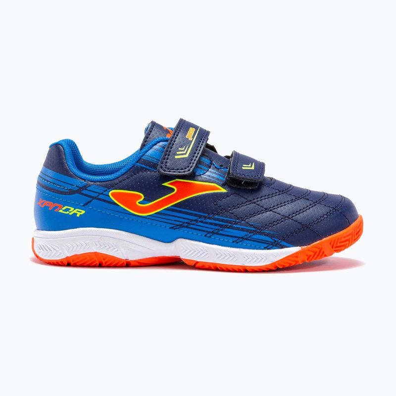 Vaikiški futbolo bateliai Joma Xpander IN navy/orange fluor 11