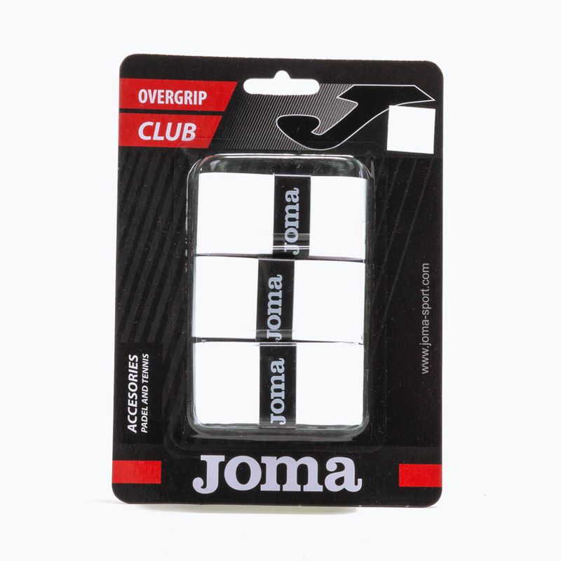 Joma Club Cuhsion teniso raketės apvyniojimai 3 vnt. balti 400748.200