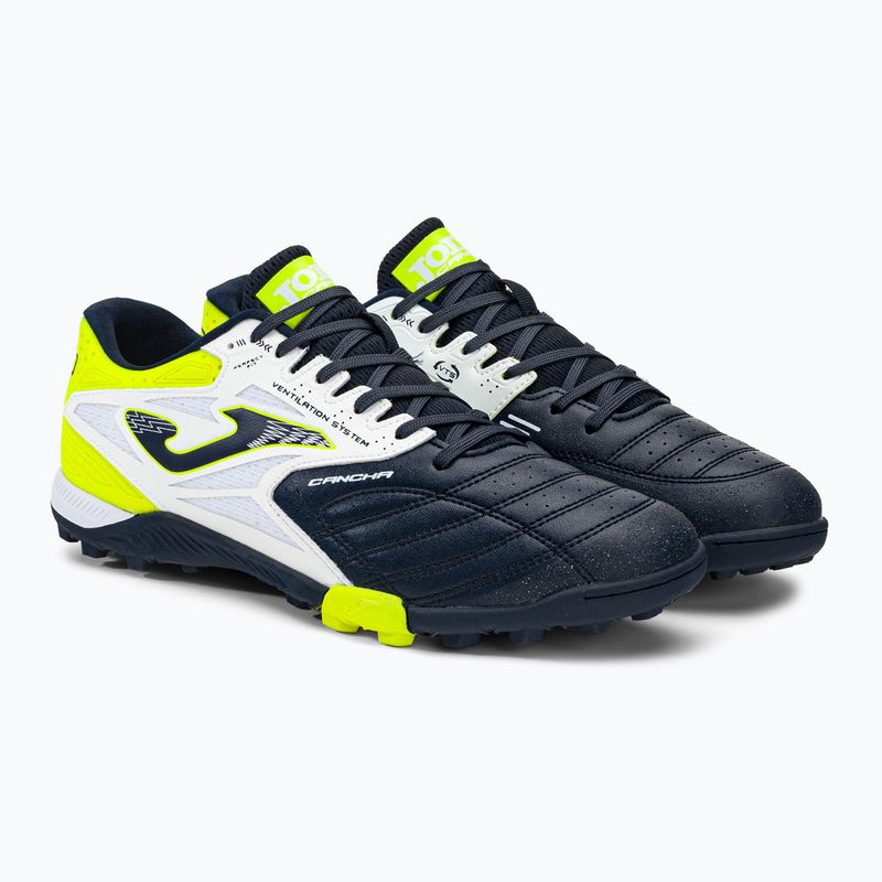 Vyriški futbolo bateliai Joma Cancha TF navy/white 4