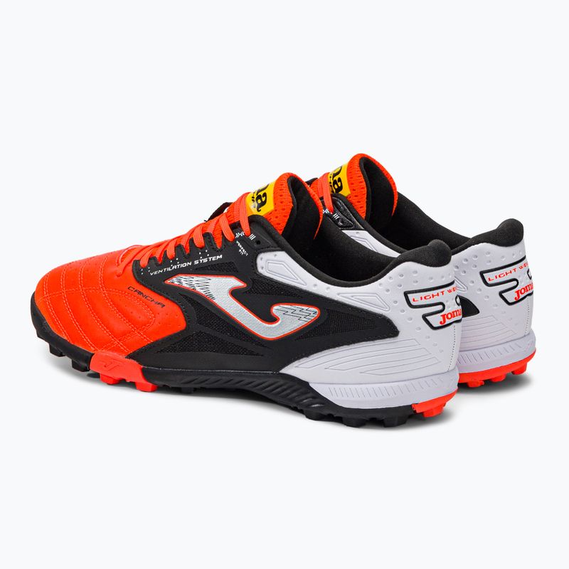 Vyriški futbolo bateliai Joma Cancha TF orange/black 3