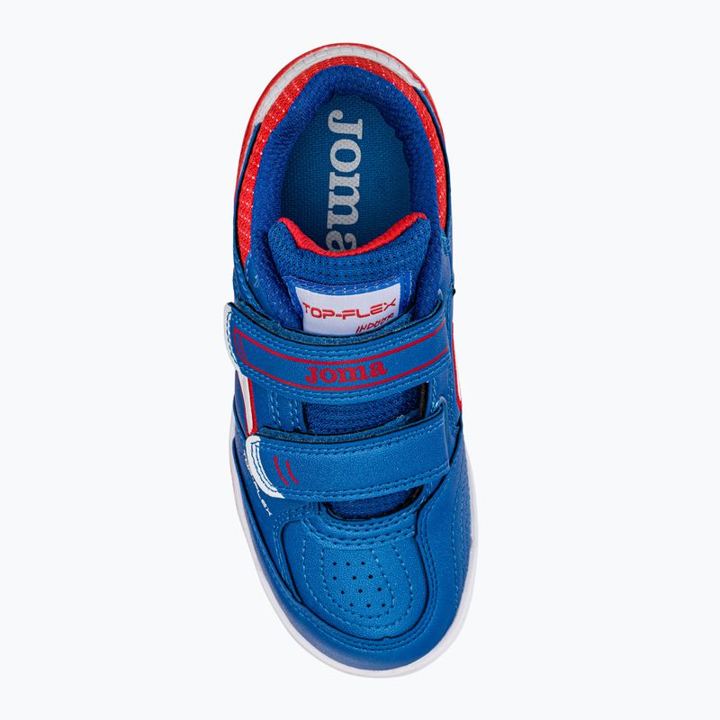 Vaikiški futbolo bateliai Joma Top Flex IN royal/red 6