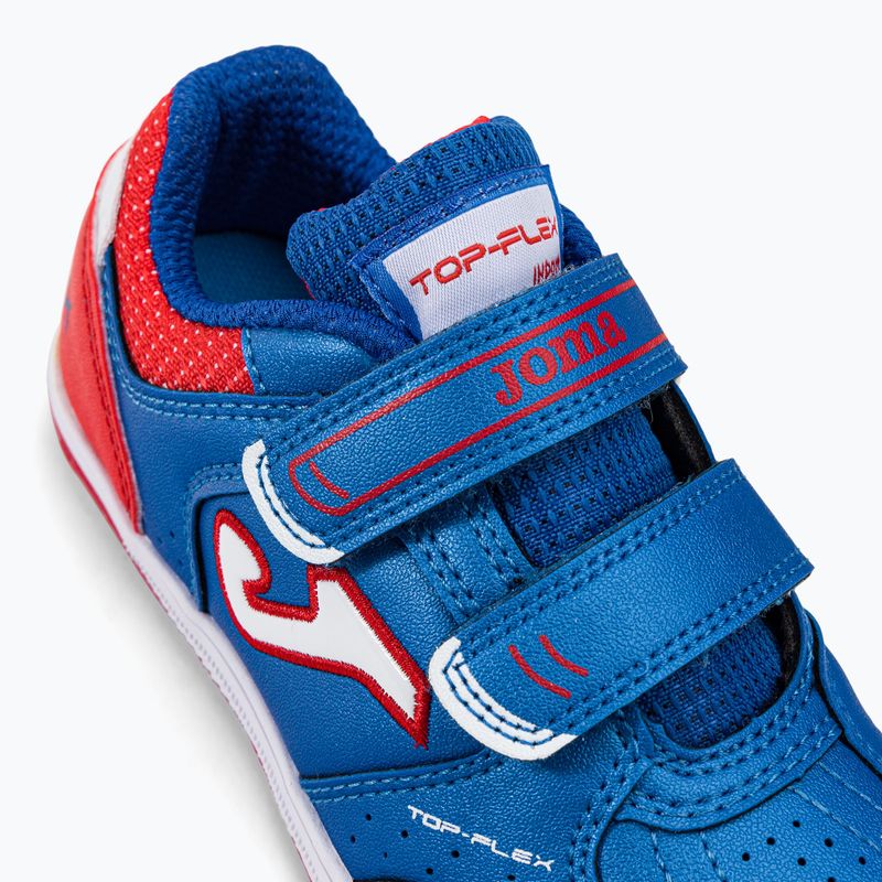 Vaikiški futbolo bateliai Joma Top Flex IN royal/red 8