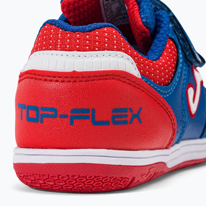 Vaikiški futbolo bateliai Joma Top Flex IN royal/red 9