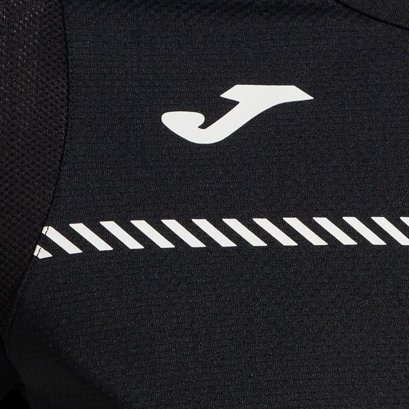 Moteriški teniso marškinėliai Joma Smash black 3