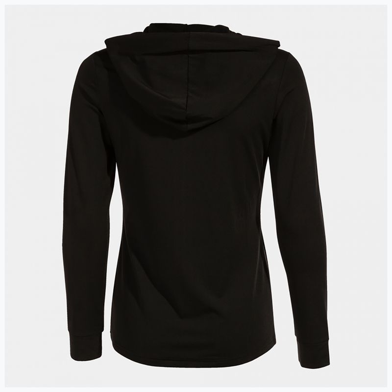 Moteriškas teniso džemperis Joma Sculpture II Zip-Up Hoodie black 11