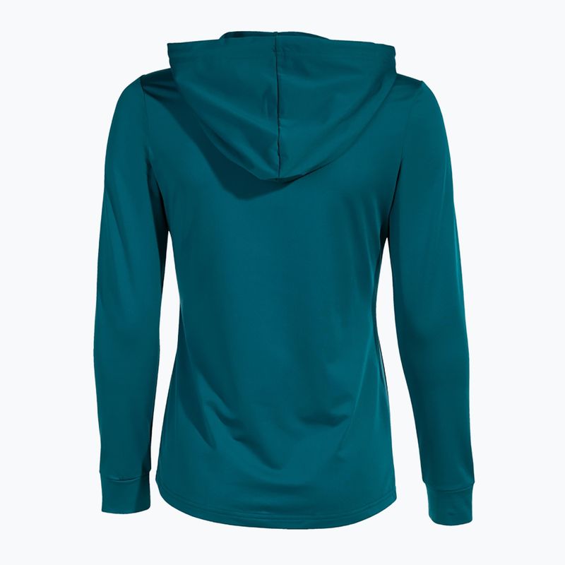 Moteriškas teniso džemperis Joma Sculpture II Zip-Up Hoodie green 10