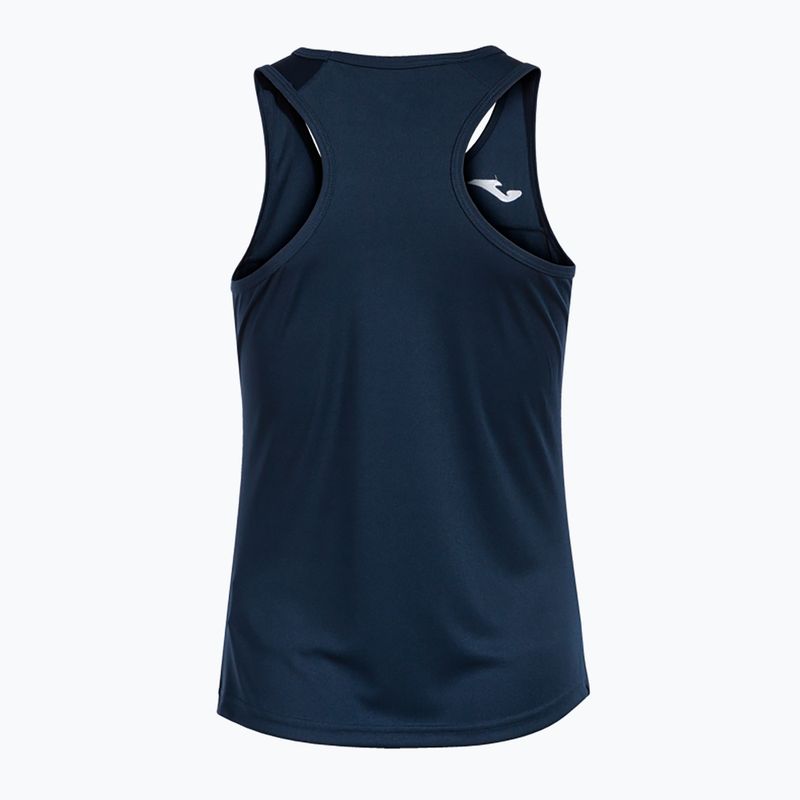 Moteriški teniso marškinėliai Joma Montreal Tank Top navy 2