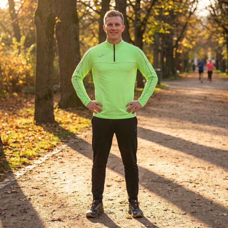 Vyriškas bėgimo džemperis Joma R-Trail Nature green 14