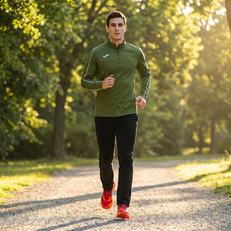 Vyriškas bėgimo džemperis Joma R-Trail Nature khaki 11