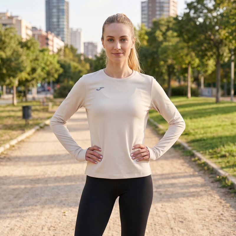 Joma R-Nature moteriški bėgimo marškinėliai beige 901822.001 11