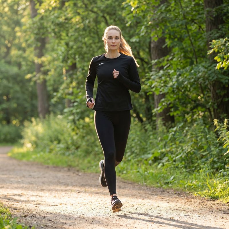 Joma R-Nature moteriškas bėgimo džemperis juodas 901822.100 11