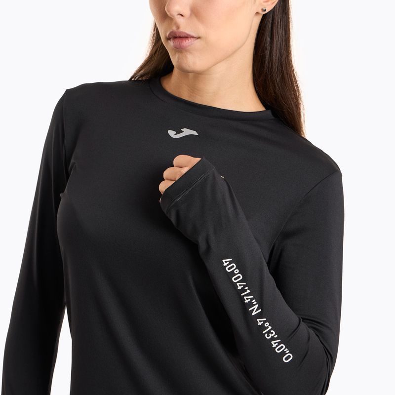 Moteriški bėgimo marškinėliai Joma R-Nature black 901825.100 3