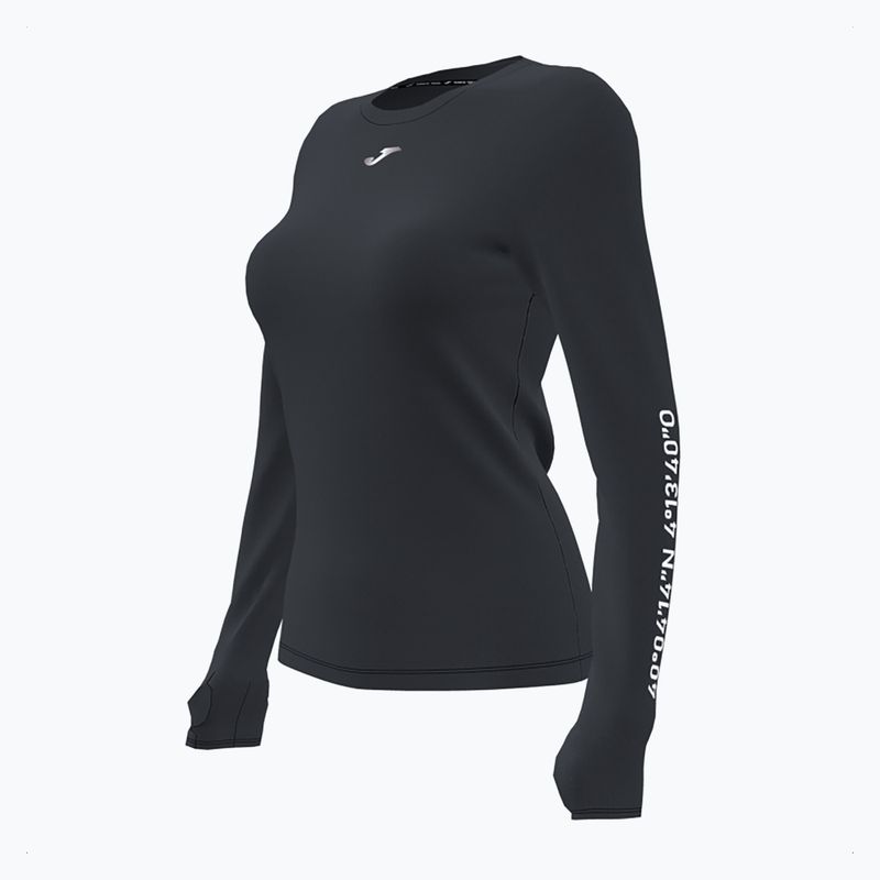 Moteriški bėgimo marškinėliai Joma R-Nature black 901825.100 6
