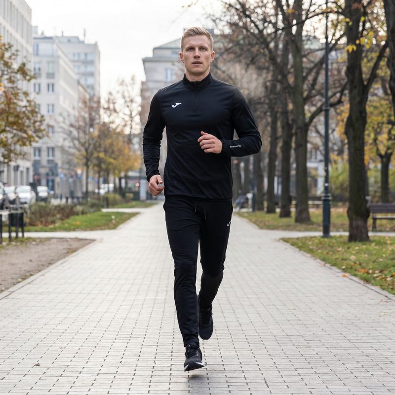 Vyriškas Joma R-City lietpaltis bėgimo striukė black 103169.100 10