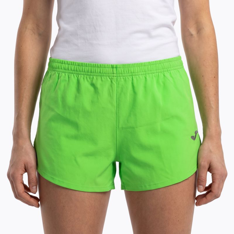 Joma Olimpia fluor žali bėgimo šortai 4