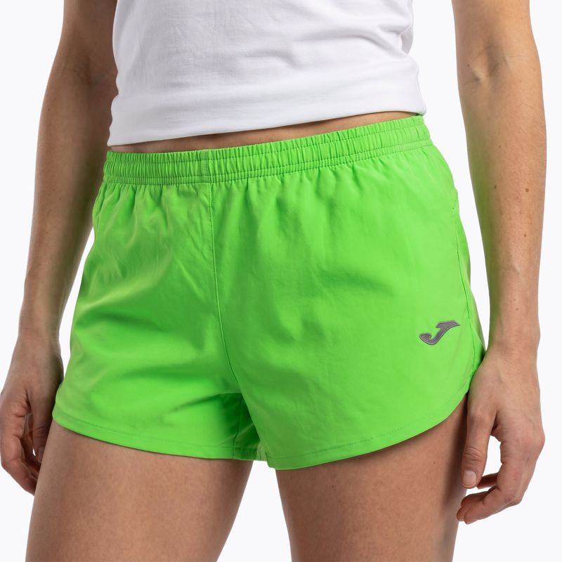 Joma Olimpia fluor žali bėgimo šortai 5