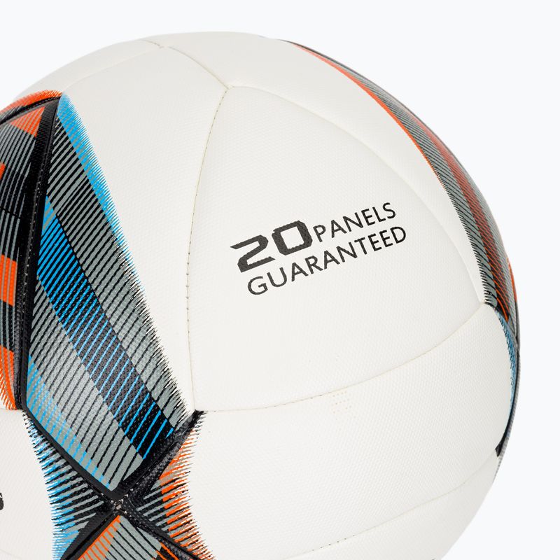 Joma Dynamic III futbolo kamuolys baltas/juodas/mėlynas/oranžinis dydis 5 4