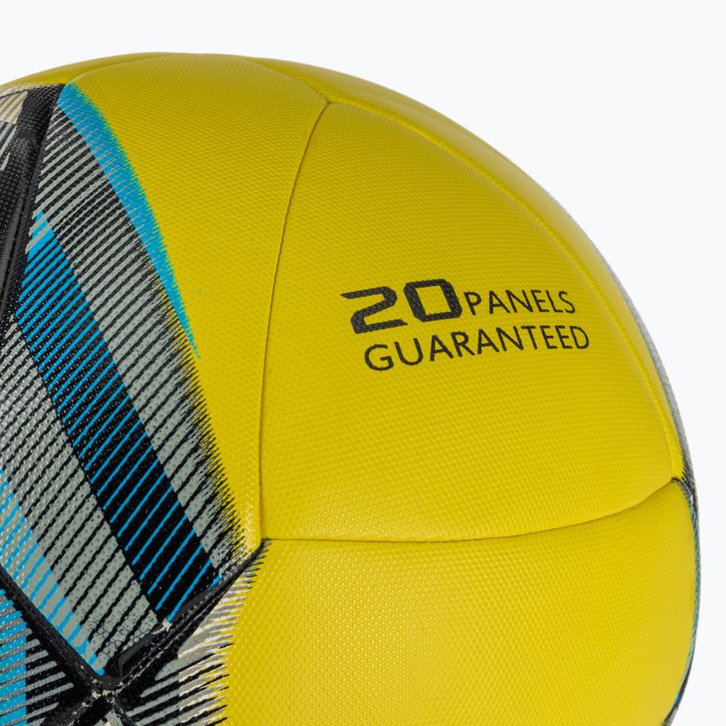 Joma Evolution III futbolo kamuolys geltonas/juodas/mėlynas dydis 5 3