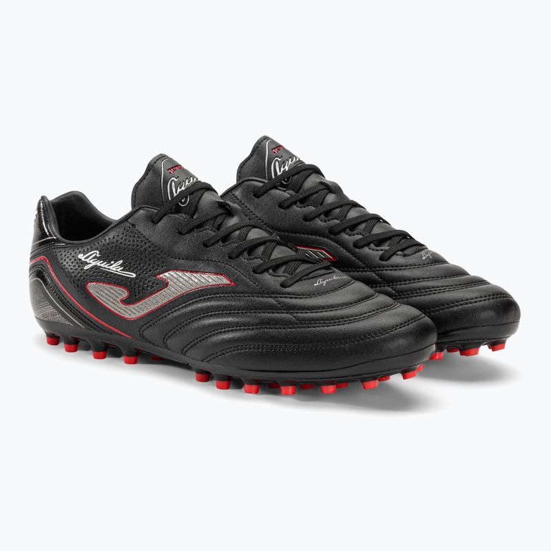 Vyriški futbolo bateliai Joma Aguila AG black/red 4