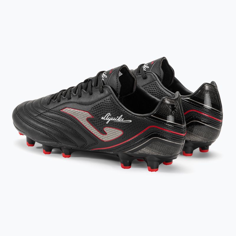 Vyriški futbolo bateliai Joma Aguila FG black/red 3