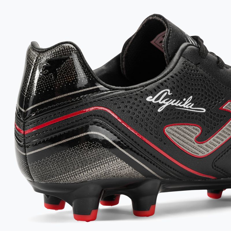 Vyriški futbolo bateliai Joma Aguila FG black/red 9