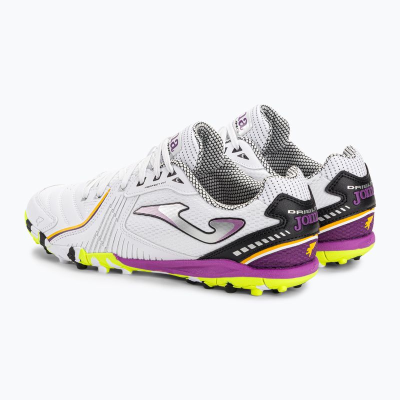 Vyriški futbolo bateliai Joma Dribling TF white/black 4