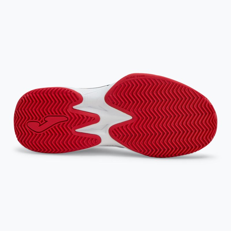 Vaikiški teniso batai Joma Master 1000 JR C white/ red 4