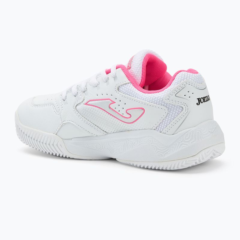 Vaikiški teniso batai Joma Master 1000 JR C white/ fuchsia 3