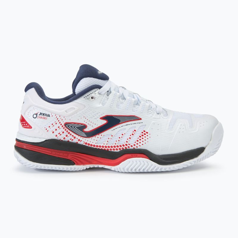 Vaikiški teniso batai Joma Slam JR C white/navy blue 2