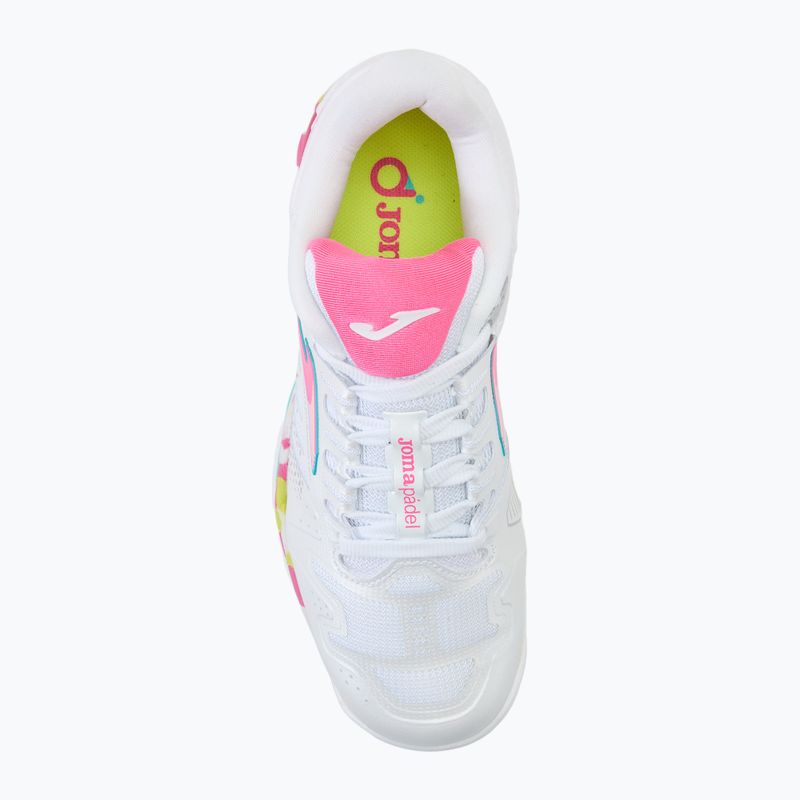 Vaikiški teniso batai Joma Slam JR C white/pink 5