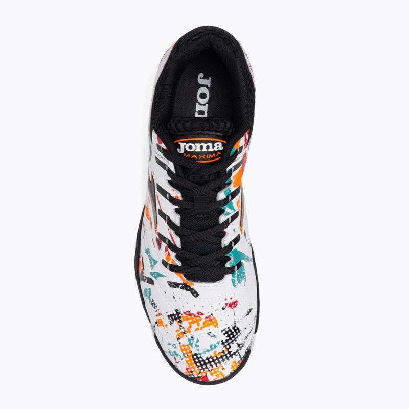 Vyriški futbolo bateliai Joma Maxima IN white/orange/red 7