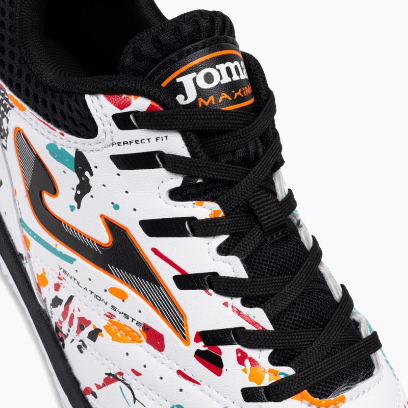 Vyriški futbolo bateliai Joma Maxima IN white/orange/red 9
