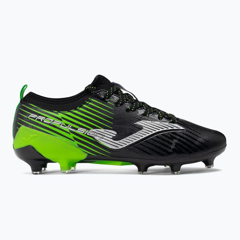 Vyriški futbolo bateliai Joma Propulsion Cup FG black/green fluor 2