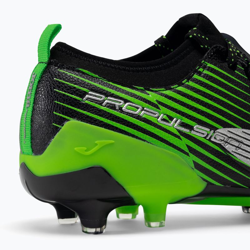 Vyriški futbolo bateliai Joma Propulsion Cup FG black/green fluor 9